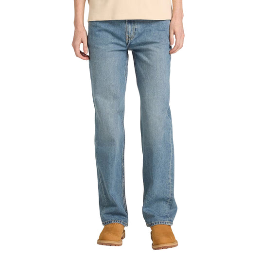 Pantaloni in denim a gamba dritta da donna