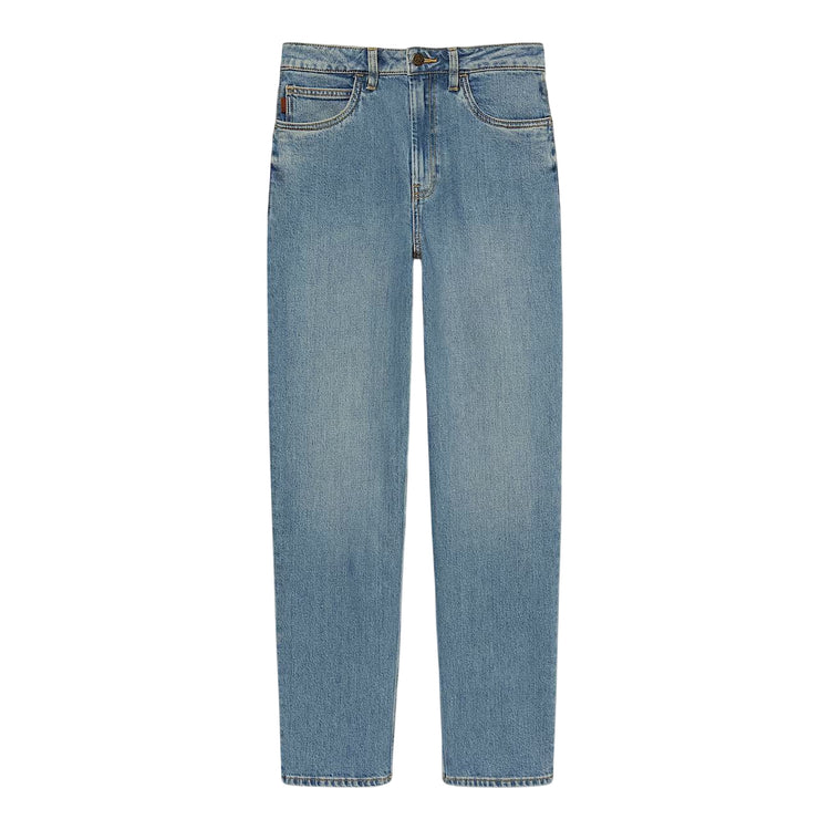 Pantaloni in denim a gamba dritta da donna