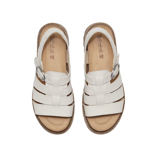 Sandali Donna Fisherman Clairemont Way Bianco