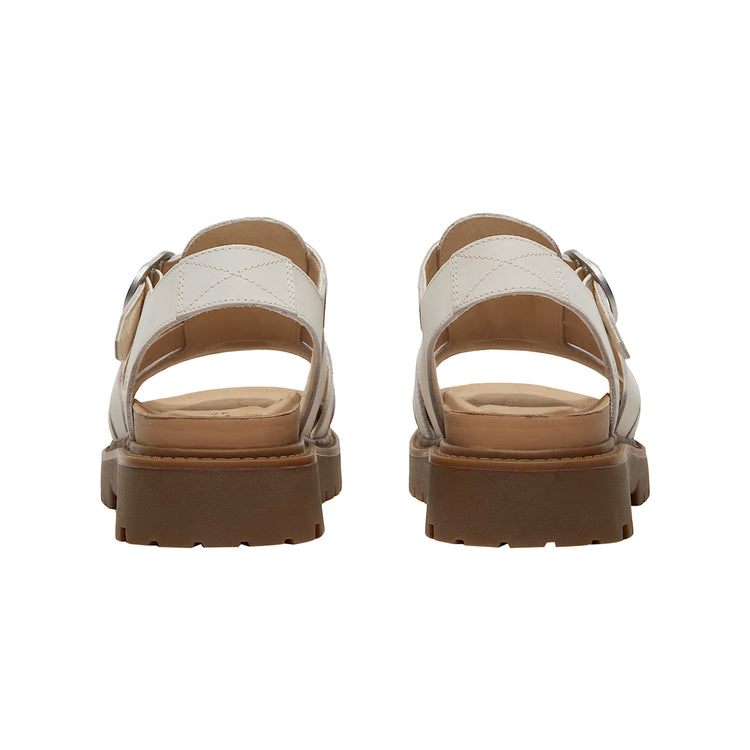 Sandali Donna Fisherman Clairemont Way Bianco retro