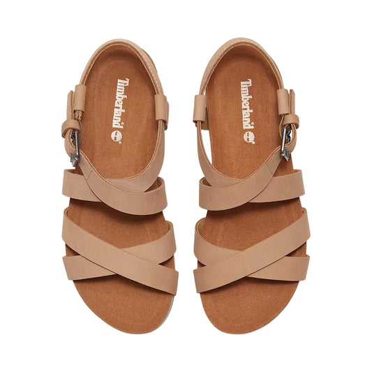 Sandalo Donna Malibu Waves con intrecci Beige