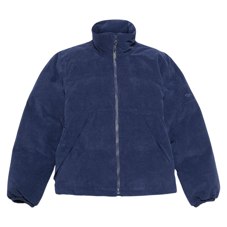 Piumino Donna in velluto a coste Welch Mountain Blu