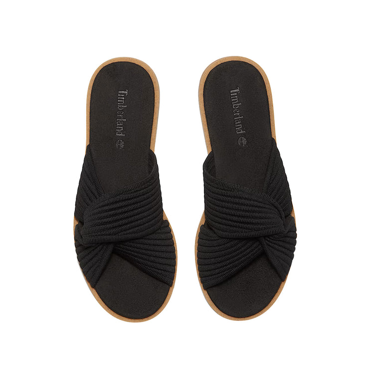 Sandalo a Ciabatta Calista Bay Nero da Donna