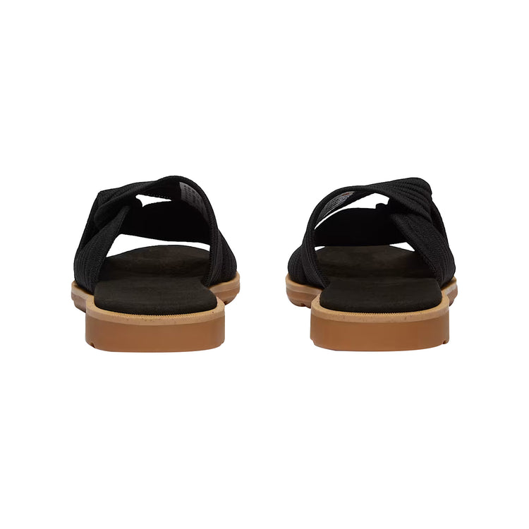 Sandalo a Ciabatta Calista Bay Nero da Donna retro