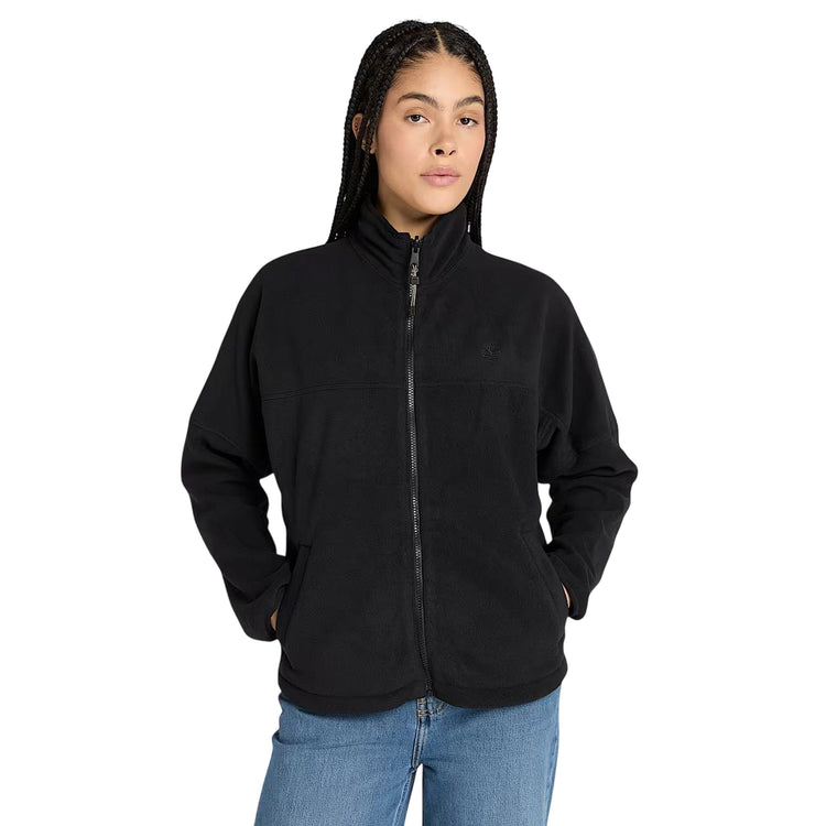 Giacca Donna 3 in 1 Impermeabile Winnick Nero modella frontale