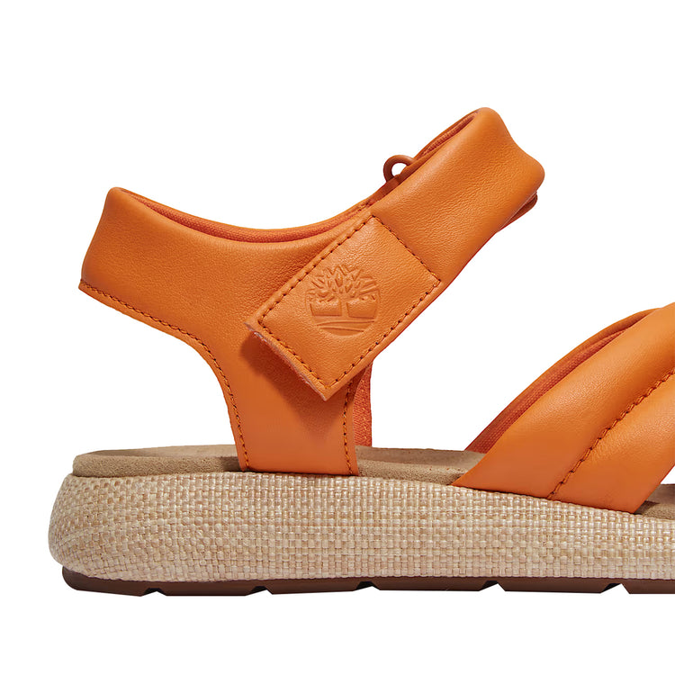 Sandali Donna Belmar Waves Arancione dettaglio