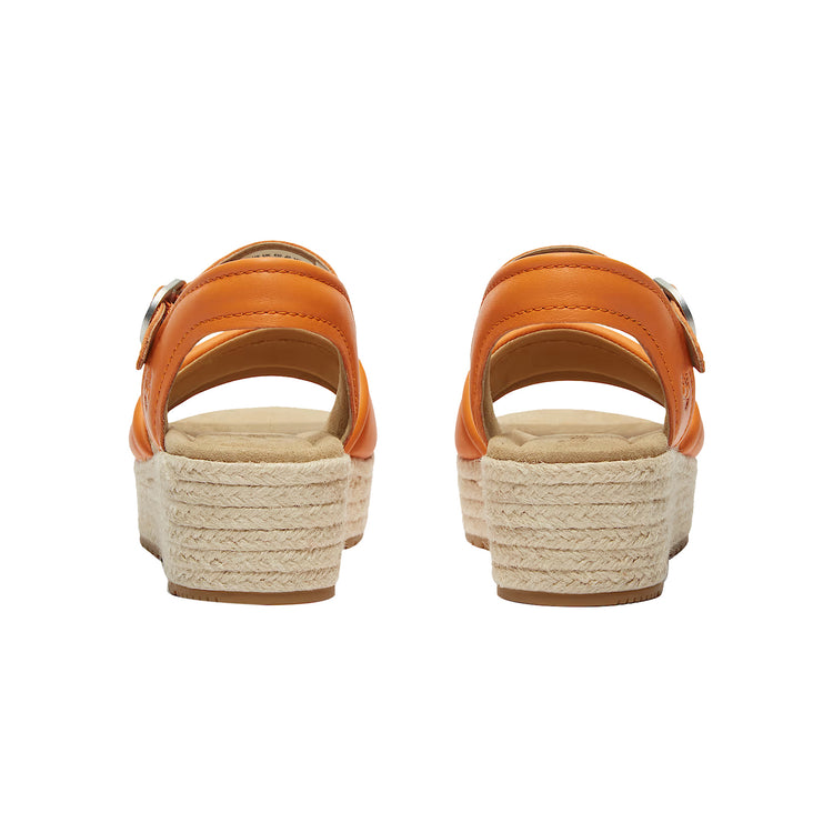 Sandali Donna Santorini Sun Arancione retro