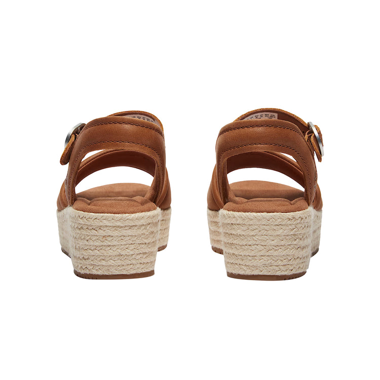 Sandali Donna Santorini Sun Marrone retro