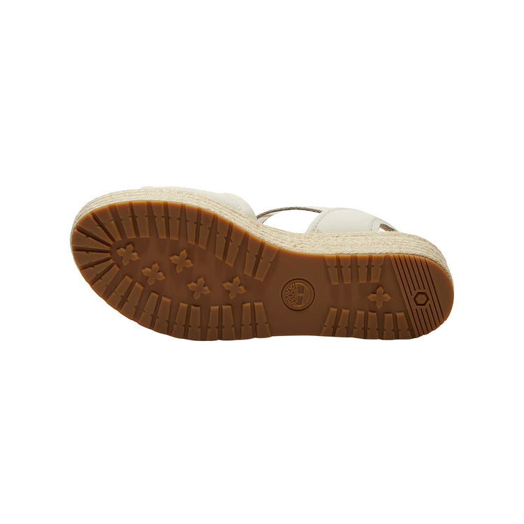 Sandali Donna Santorini Sun Bianco suola