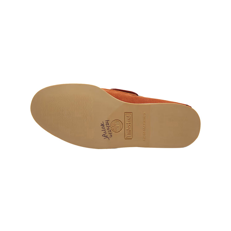 Scarpe da Barca Classic da Uomo in Arancione suola