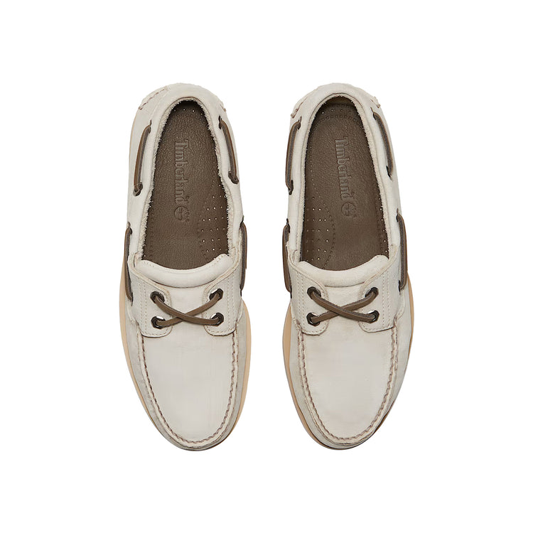 Scarpe da Barca Classic da Uomo in Bianco