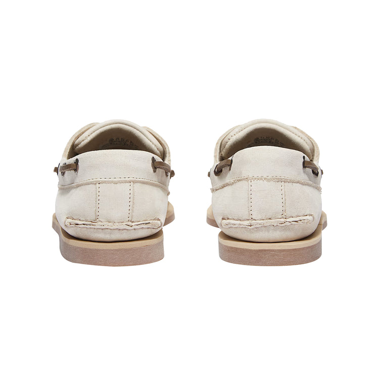 Scarpe da Barca Classic da Uomo in Bianco retro