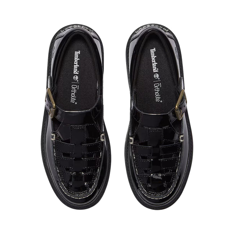 Scarpe Donna con Plateau e Fibbia Stone Street Nero