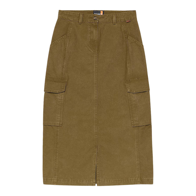 Gonna Cargo da Donna in Verde oliva