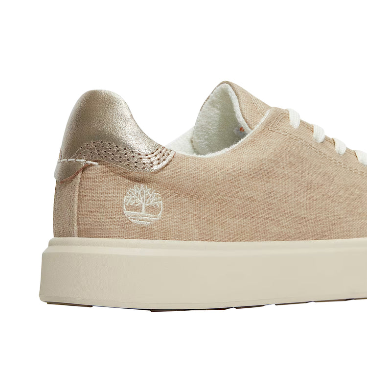 Sneakers Donna Emerson Street Beige dettaglio retro