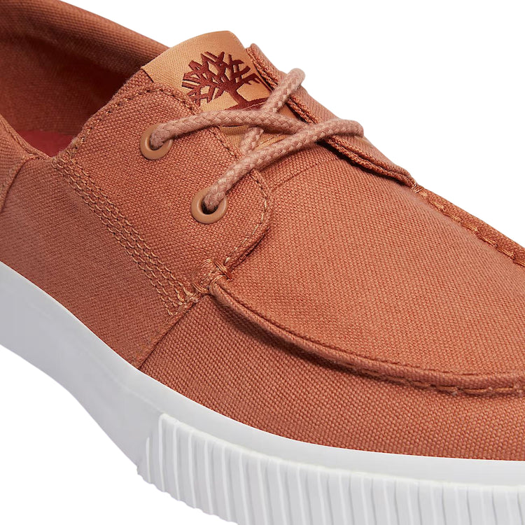 Sneakers Basse Stringate da Uomo Mylo Bay Arancione dettaglio