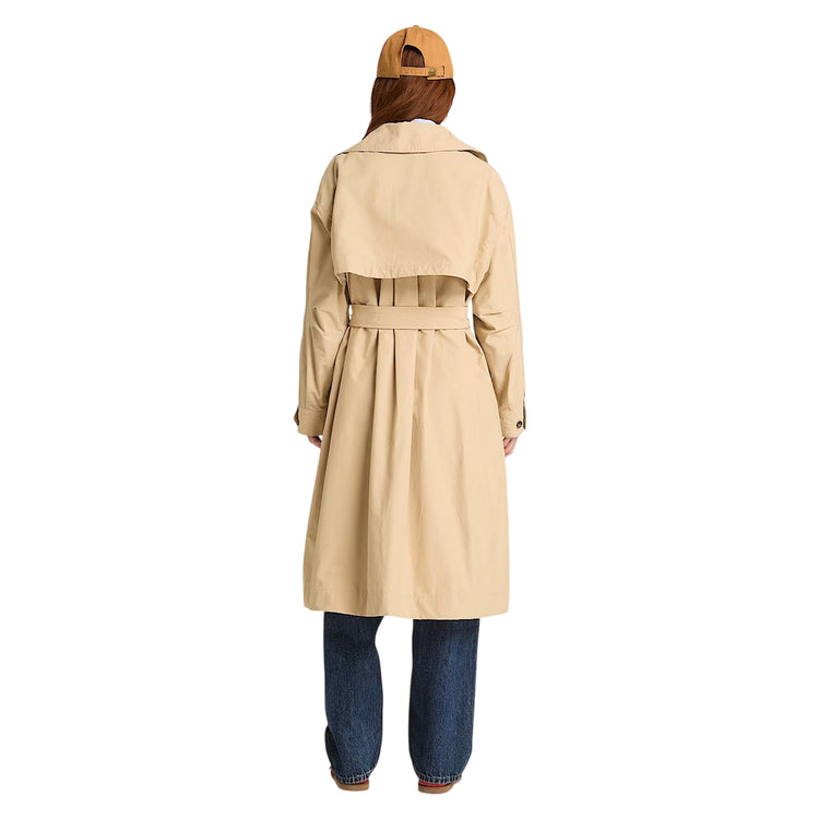 Impermeabile da donna idrorepellente in beige