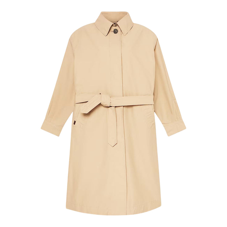 Impermeabile da donna idrorepellente in beige