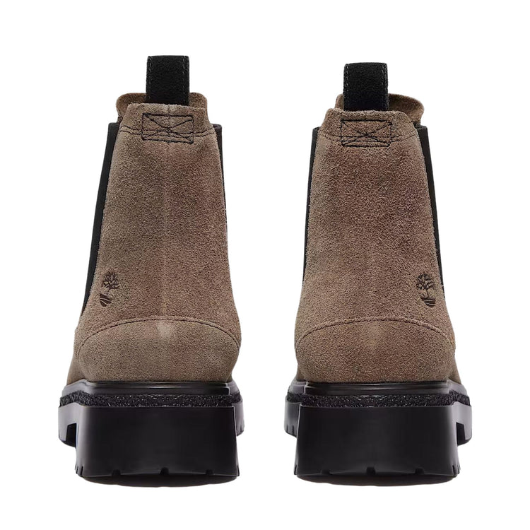 Stivali Donna Chelsea Cambria Valley in suede Beige retro