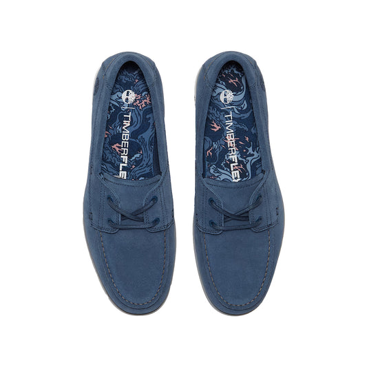 Scarpe Stringate Scamosciate Uomo Grafton Bay Blu