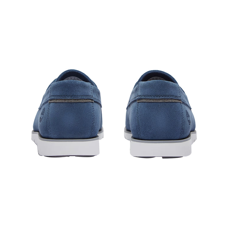 Scarpe Stringate Scamosciate Uomo Grafton Bay Blu retro