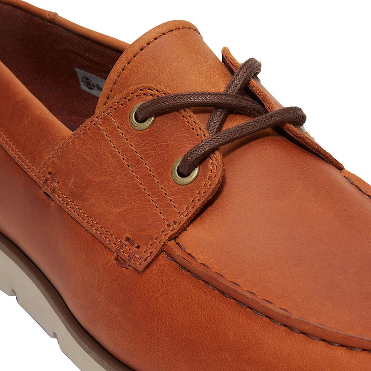 Scarpe Stringate Uomo Grafton Bay Arancione dettaglio