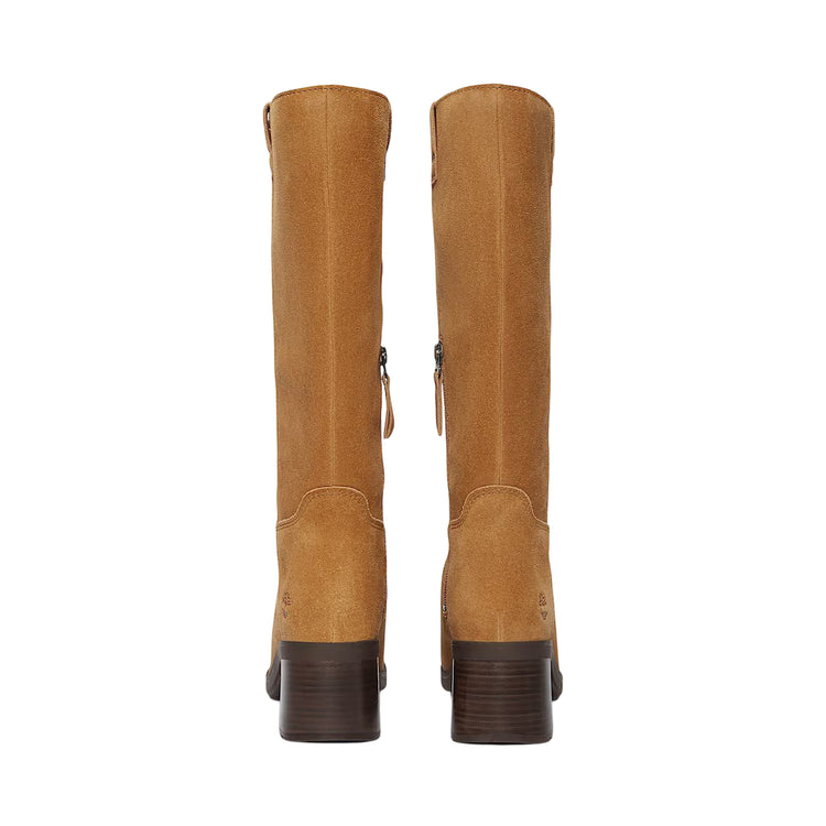 Stivali alti Donna con zip Bellevaux Marrone