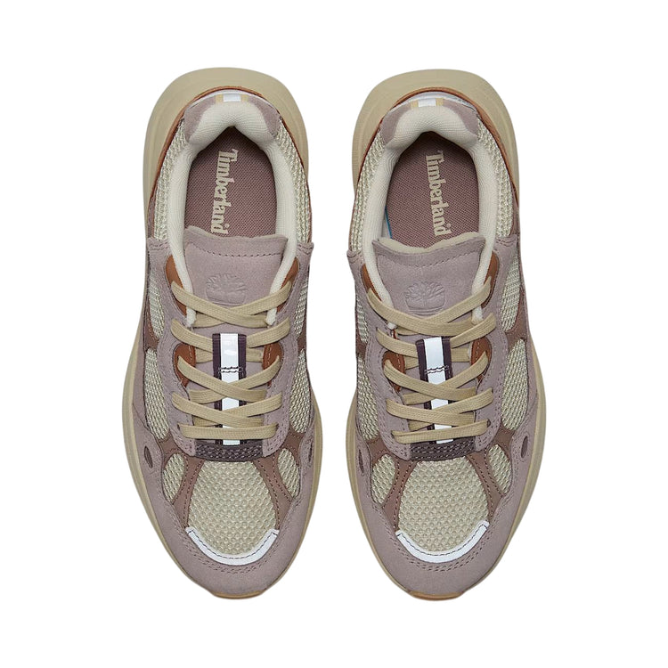 Sneakers Donna Hazel Lane beige e rosa