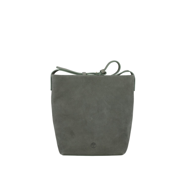 Borsa a tracolla Donna in morbida pelle Verde