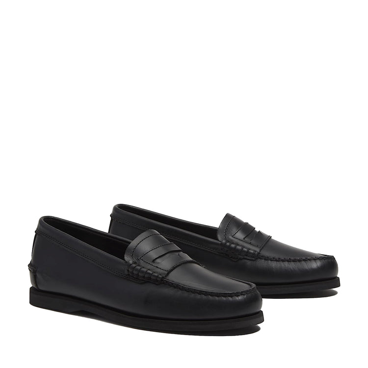 Mocassino da barca Uomo Classic Nero