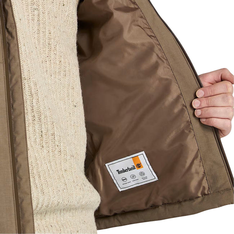 Giacca Uomo termica impermeabile Winnick Marrone interno