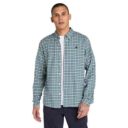 Camicia Uomo a quadretti Solucell Air Blu