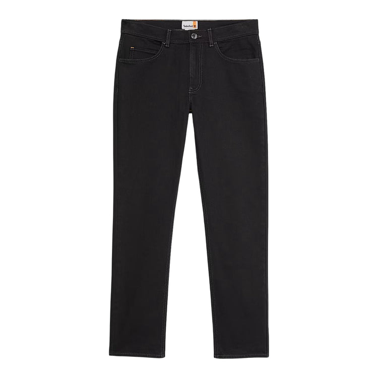 Pantaloni Uomo Délavé Sandown in denim nero