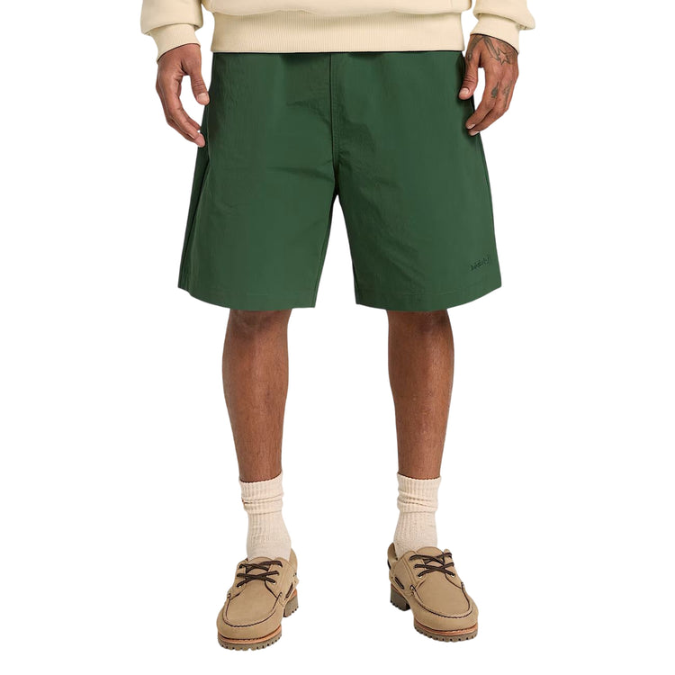 Shorts Unisex in nylon leggero Verde modello