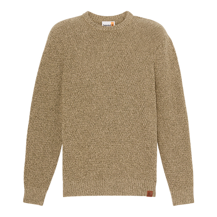 Maglione Uomo Cotton Textured Leaf Green