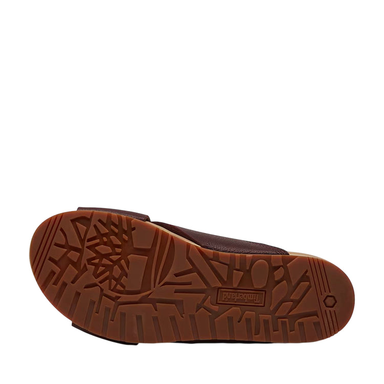 Sandalo Donna con cinturino Malibu Waves Basic Bordeaux suola