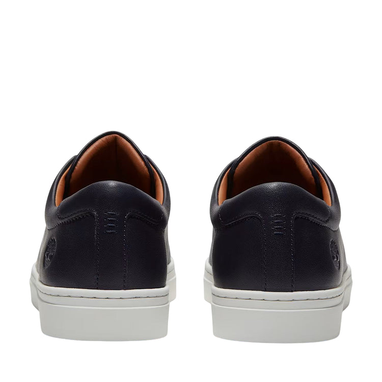 Sneaker da uomo in pelle nera