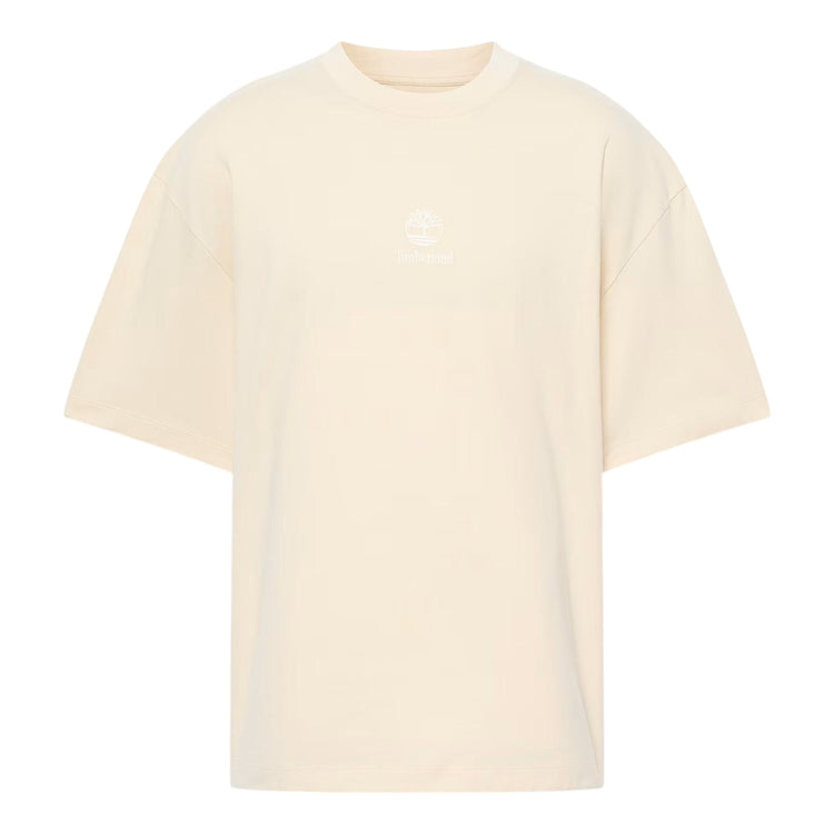 T-shirt Uomo con doppio logo Hampton Beige