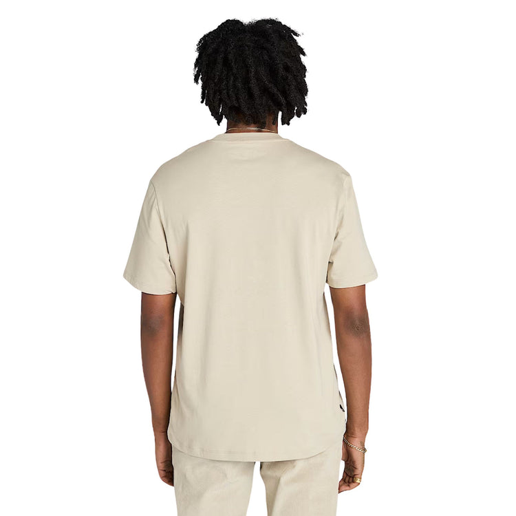 T-shirt Uomo con logo grafico stagionale effetto multistrato modello retro