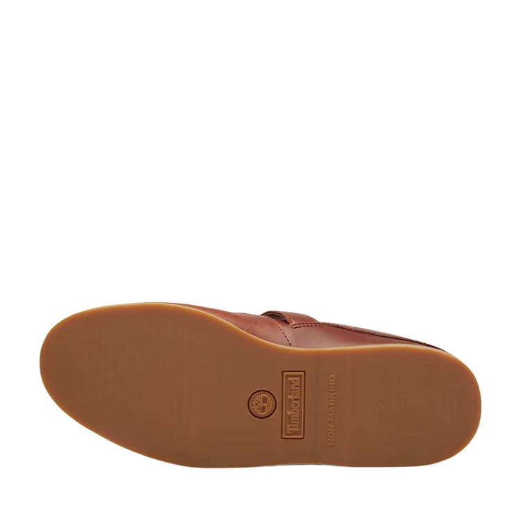 Scarpa da barca Donna Classic Marrone suola