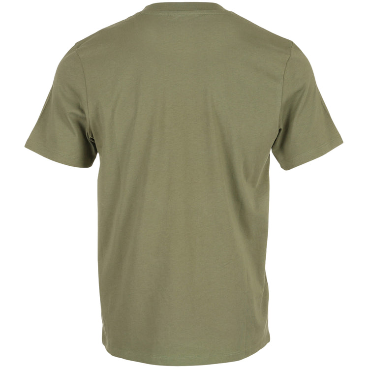 T-shirt Uomo Verde con stampa grafica retro