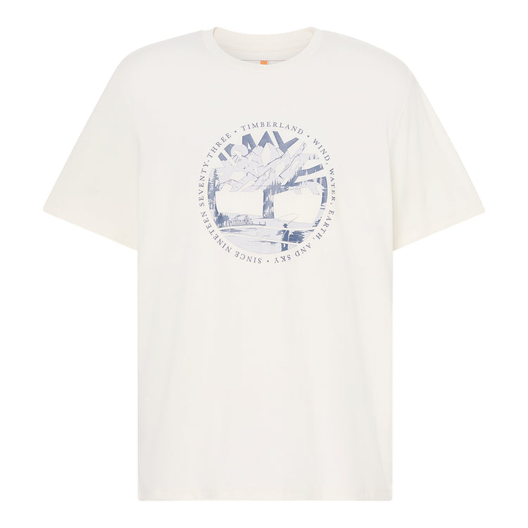 T-shirt Uomo Bianca con stampa grafica