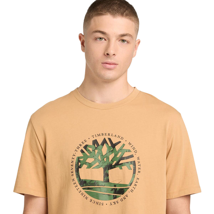 T-shirt Uomo Tree Logo Lake House Graphic