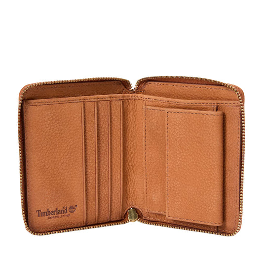 Portafoglio Donna in pelle Tuckerman marrone interno