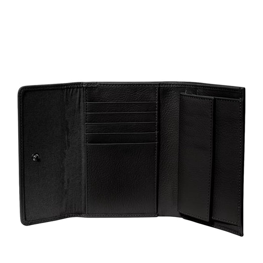 Portafoglio Donna in pelle Nero interno