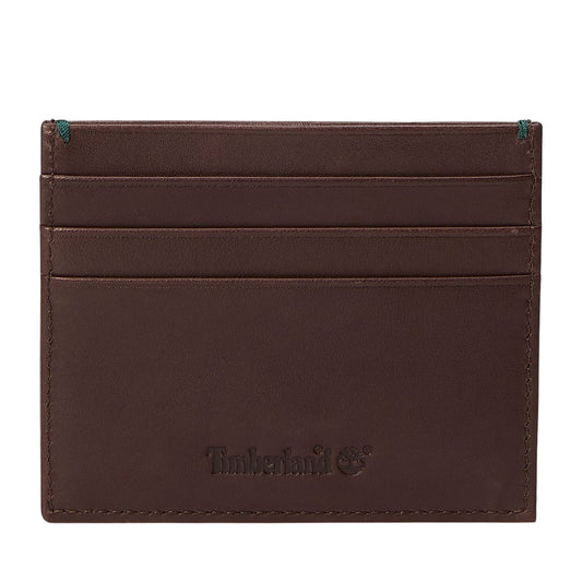 Portacarte Uomo Riverton in pelle marrone scuro