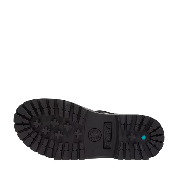 Sandalo Fisherman Donna con plateau Stone Street Nero suola