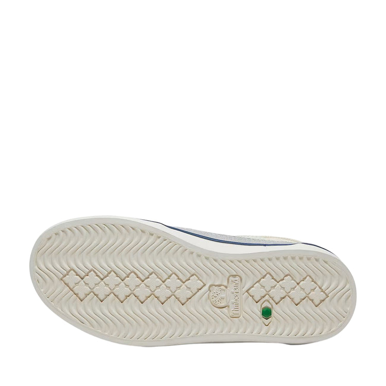 Sneakers Junior con velcro Stone Jump Beige suol