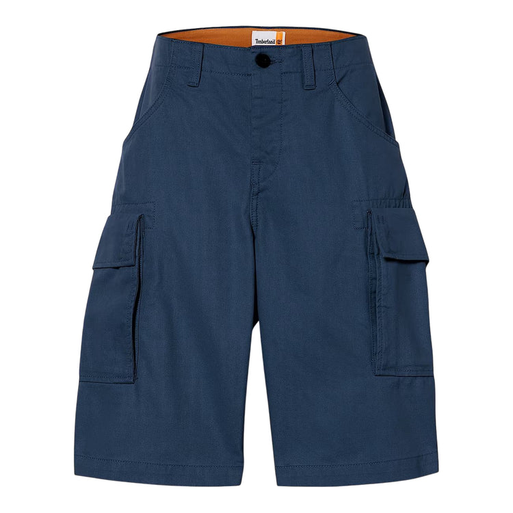 Shorts Cargo da Uomo in Twill Brookline Blu scuro