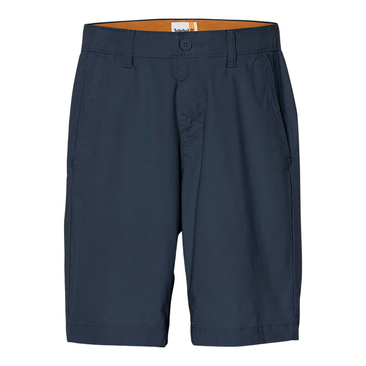 Shorts Uomo Chino in Popeline Claremont Blu scuro